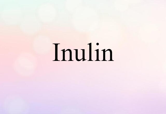 inulin