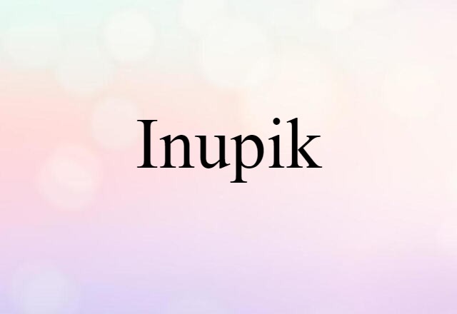 Inupik