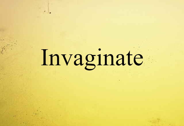 invaginate