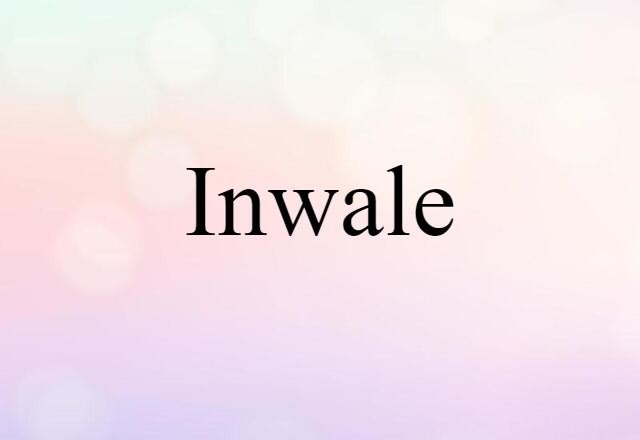 Inwale (noun) Definition, Meaning & Examples