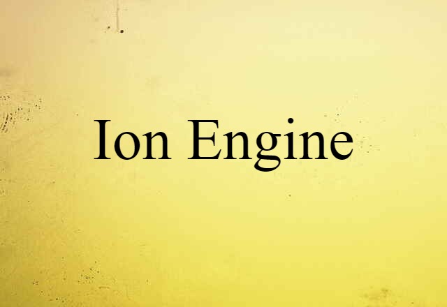 ion engine