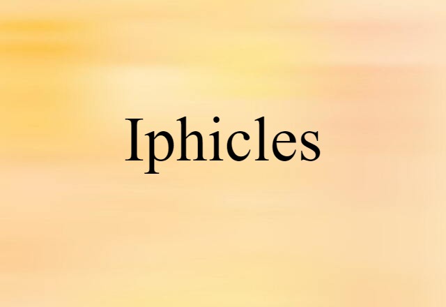 Iphicles