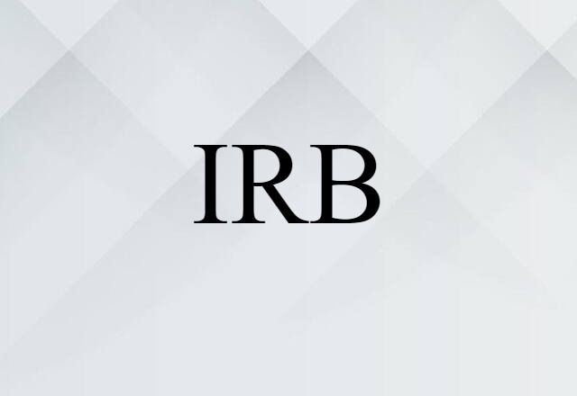 IRB