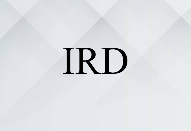 IRD