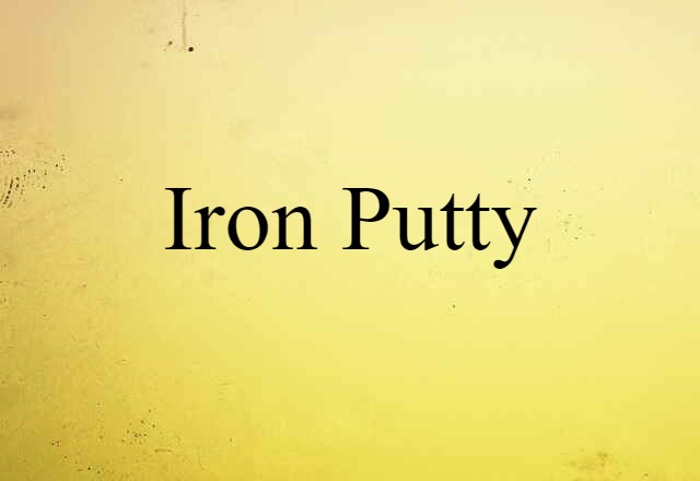 iron putty