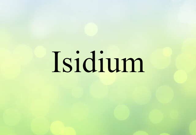 isidium