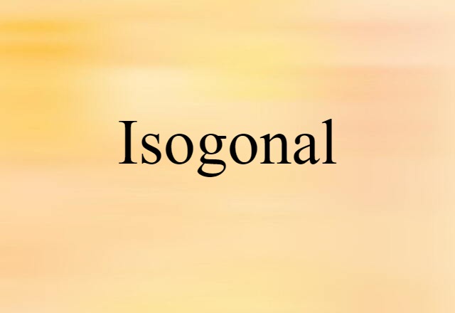 isogonal