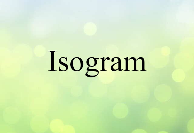 isogram