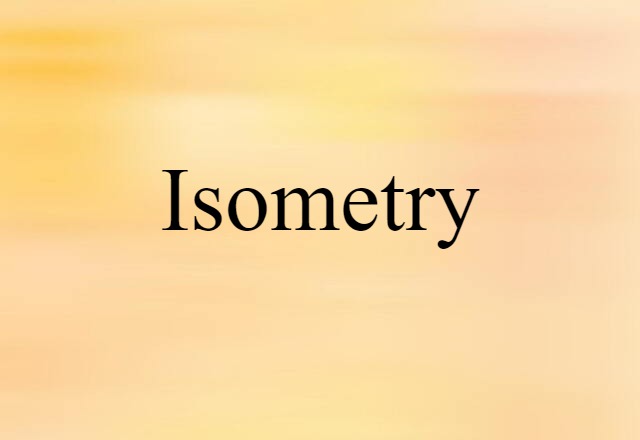 isometry