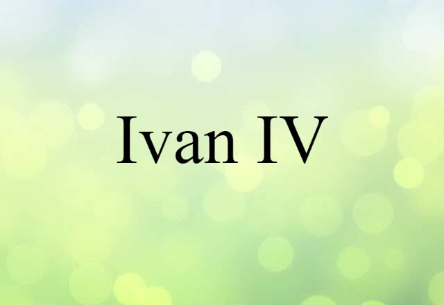 Ivan IV