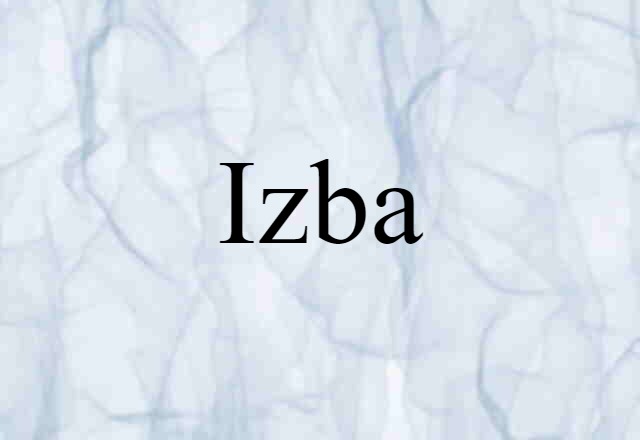 izba