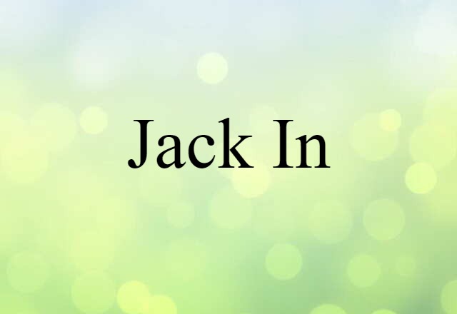 jack in