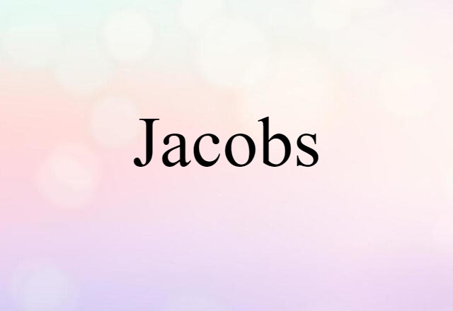 Jacobs