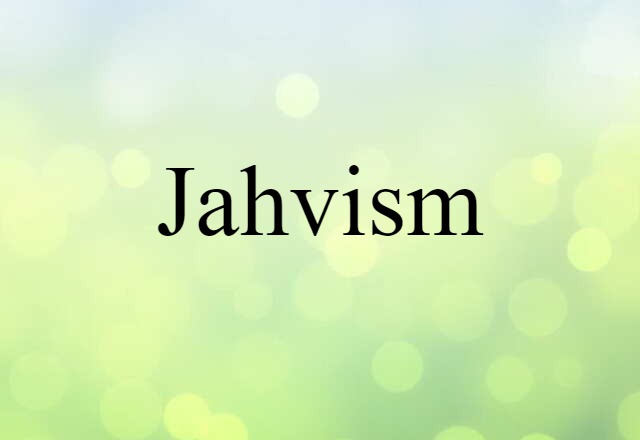 Jahvism