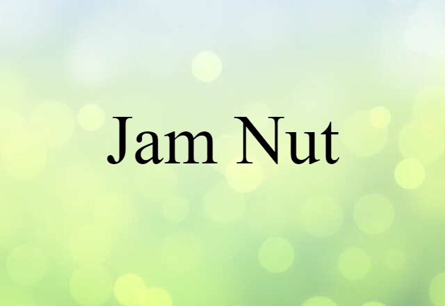 jam nut