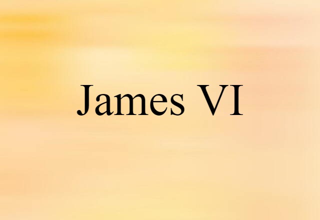 James VI