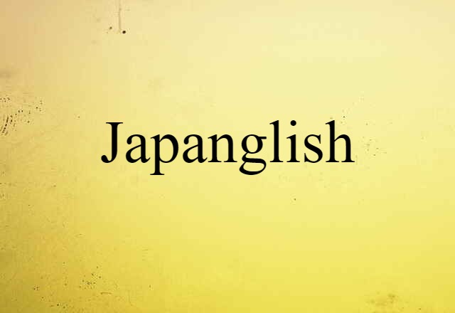 Japanglish