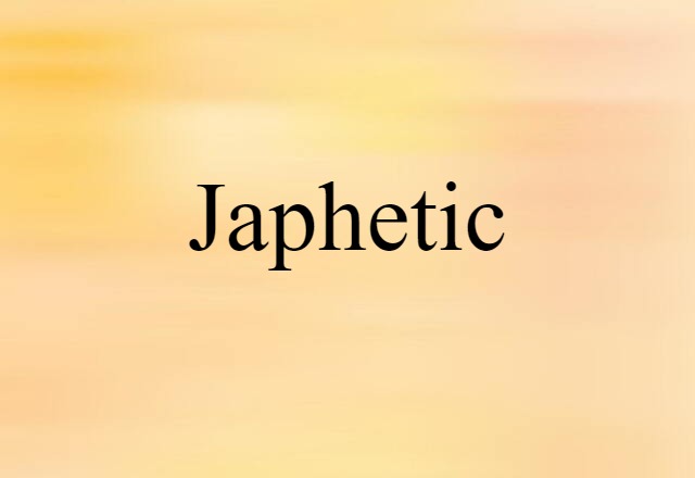 Japhetic