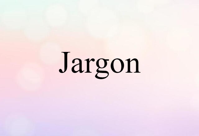 jargon