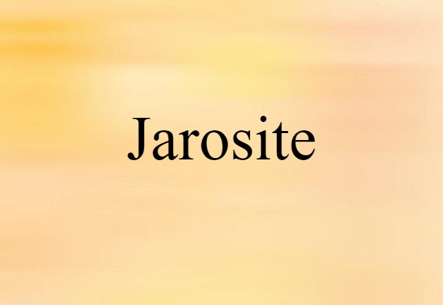 jarosite