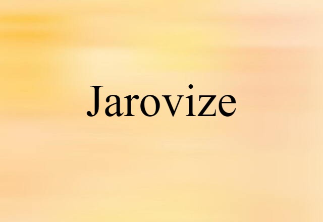 jarovize