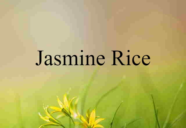 jasmine rice