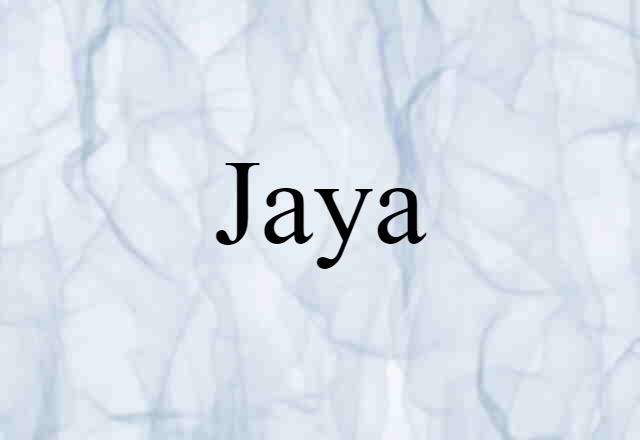 Jaya