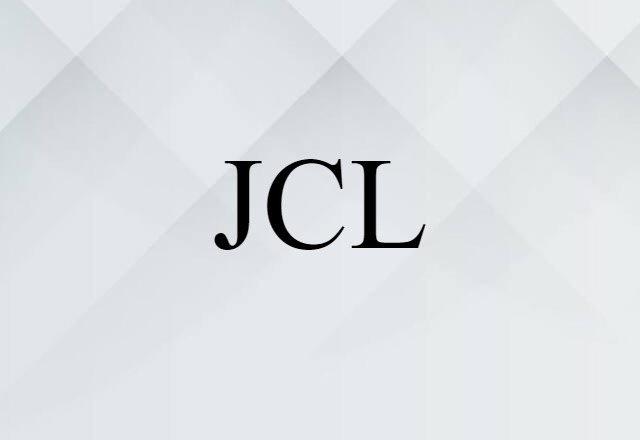 JCL