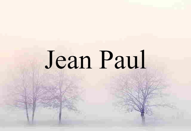 Jean Paul