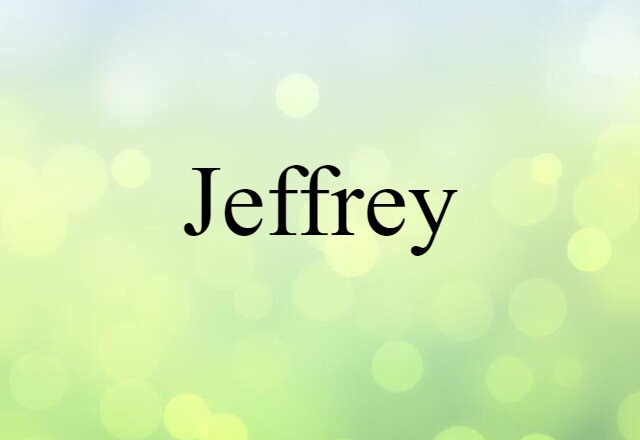 Jeffrey