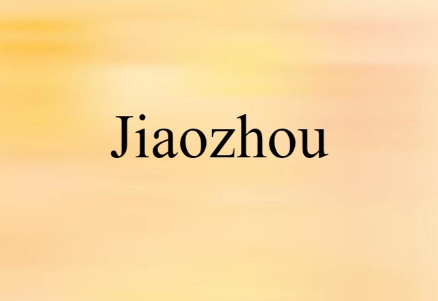 Jiaozhou