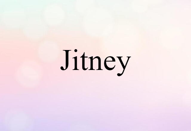 jitney