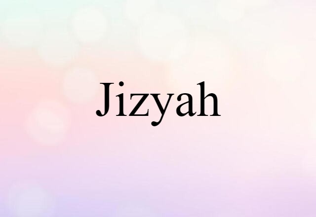 jizyah