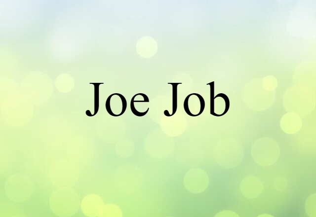 joe job