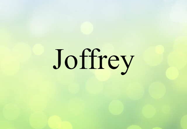 Joffrey