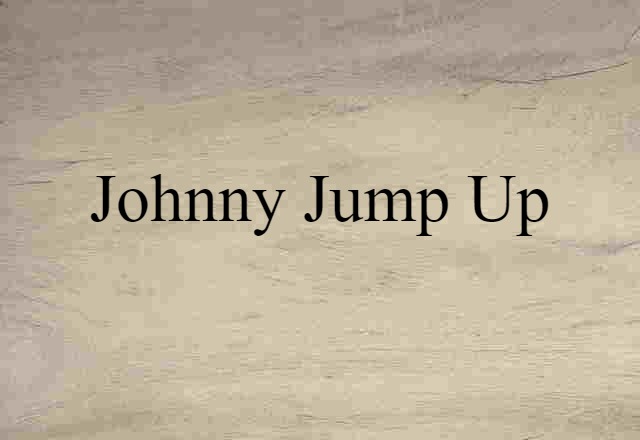 Johnny-jump-up