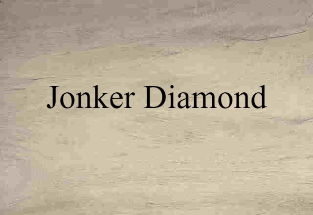 Jonker diamond