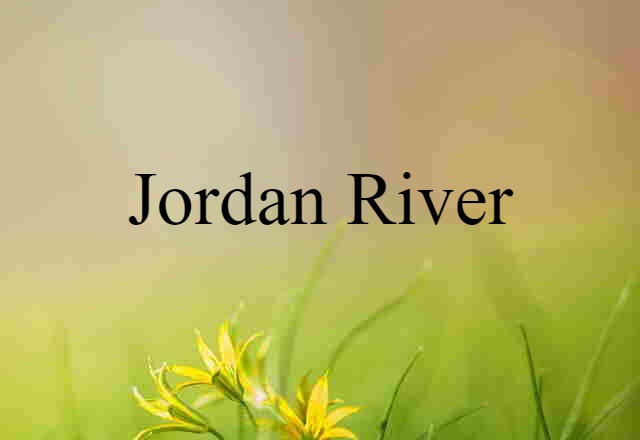 Jordan River