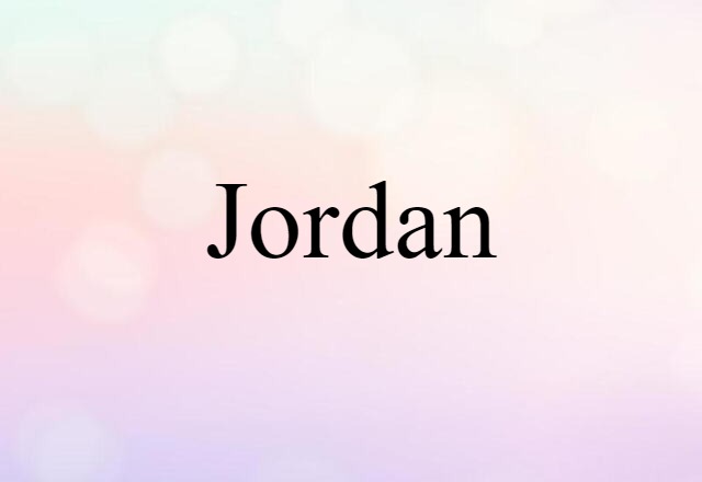 jordan