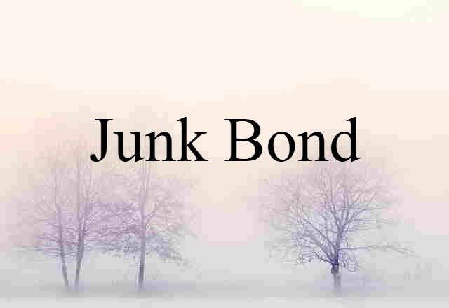 junk bond