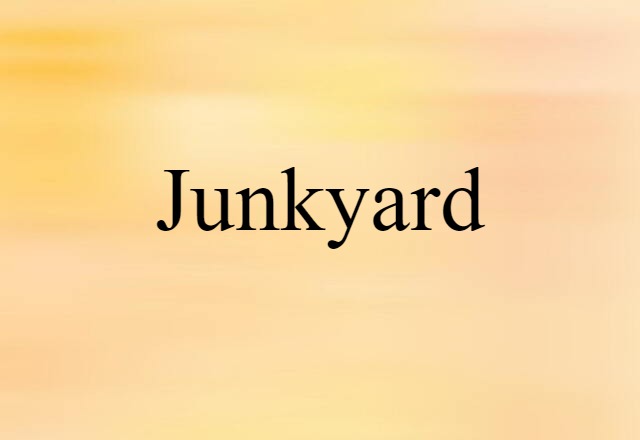 junkyard