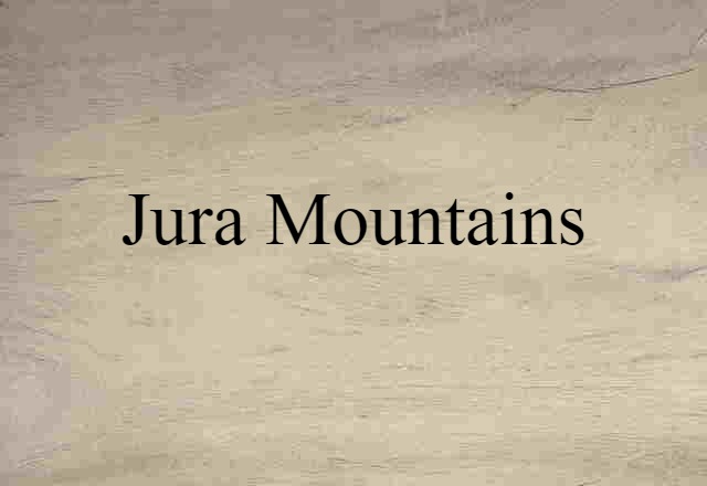 Jura Mountains