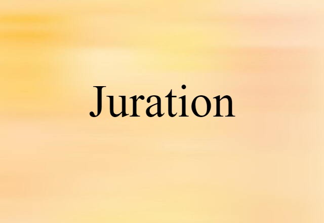 juration