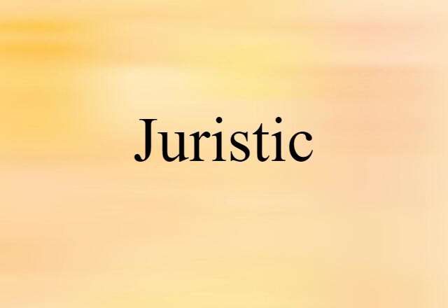 juristic