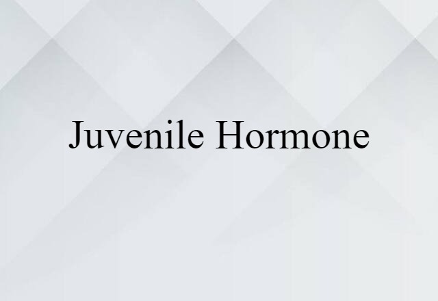 juvenile hormone