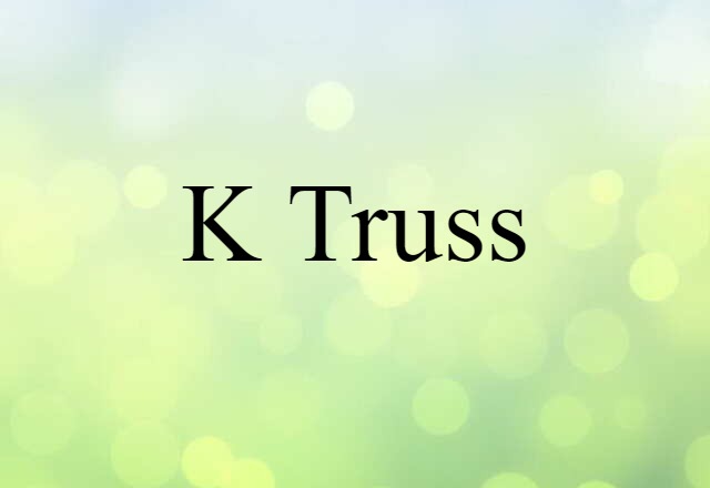 K-truss