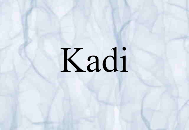 kadi