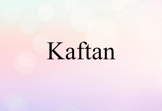 kaftan