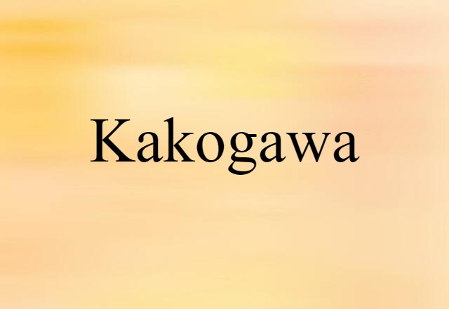 Kakogawa