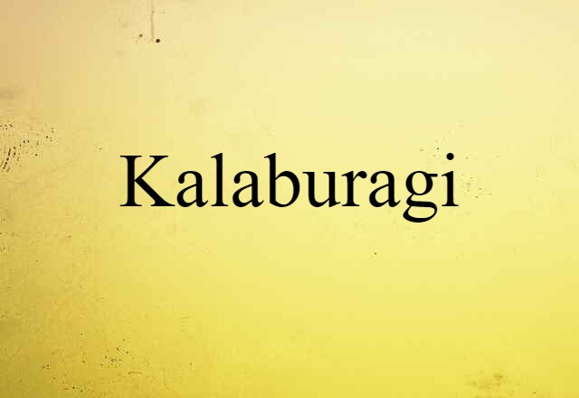 Kalaburagi